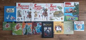 książki i komiksy dla dzieci i młodzieży