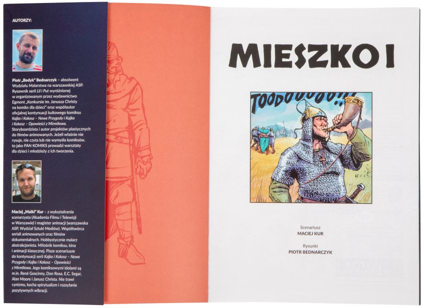 Komiks Mieszko I – Maciej Kur, Piotr Bednarczyk - obrazek 2