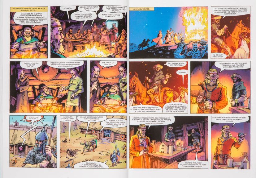 Komiks Mieszko I – Maciej Kur, Piotr Bednarczyk - obrazek 3